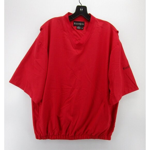 FootJoy Jacket Medium FJ Golf Windbreaker Pullover Logo Elastic Waist - Picture 1 of 11